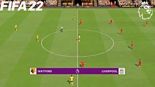 FIFA 22 | Watford vs Liverpool - Premier League English 2021/22 Season - Full Match & Gameplay