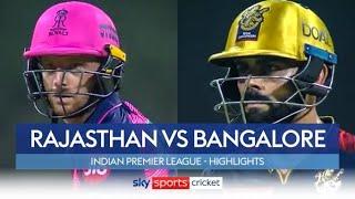 Buttler gets six IPL sixes! | Rajasthan Royals vs Royal Challengers Bangalore | IPL Highlights