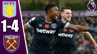 Aston Villa Vs West Ham United 1-4 Extended Highlights & All Goals EPL 2021 HD