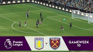 Aston Villa v West Ham - Premier League 2021/22 Gameweek 10