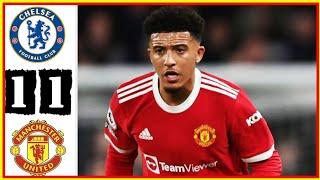 Chelsea vs Manchester United 1-1 | Premier League 2021 | Epl Live | Fifa 19 Gameplay