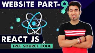 ???? React Firebase JS Website Tutorial In Hindi #9: Footer Section Completed | 2021