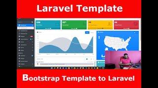 Laravel Template | Bootstrap Template to Laravel Template | Create Template in Laravel