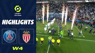 PARIS SAINT-GERMAIN - AS MONACO (1 - 1) - Highlights - (PSG - ASM) / 2022-2023