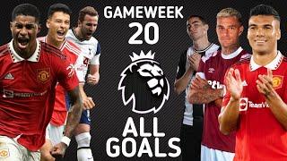 PREMIER LEAGUE | GAMEWEEK 20 HIGHLIGHTS ????| ALL GOALS ⚽⚽ as Manchester is RED