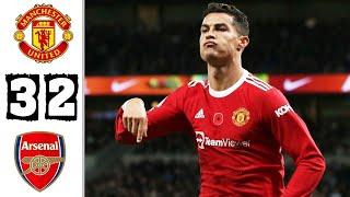 Manchester United vs Arsenal 3-2 Extended Highlights & All Goals 2 December 2021 HD