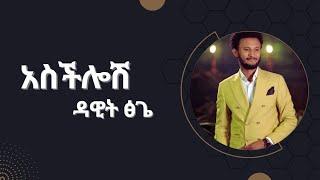 Dawit Tsige - አስችሎሽ | Aschlosh - New Ethiopian Music (Official Audio)