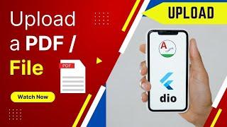 Flutter pdf file upload | file upload | dio | amplifyabhi