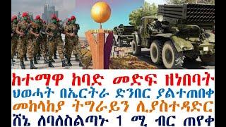 ከተማዋ መድፍ ዘነበባት | ህወሓት በኤርትራ ድንበር ያልተጠበቀ | መከላከያ ትግራይን ሊያስተዳድር | Ethiopia | zehabesha 4 | Feta Daily