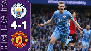 Manchester City vs Manchester United 4-1 Highlights | Premier League - 2021/2022