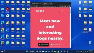 Tindog Website built with HTML/CSS/Bootstrap