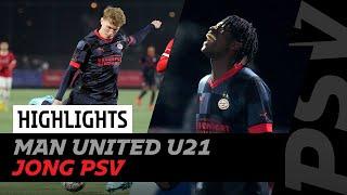 COLYN, BABADI & SCHIKS zorgen voor knappe zege! ???? | Highlights Manchester United U21 - Jong PSV