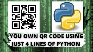 how to generate qr code in python| QR code using python| python tricks