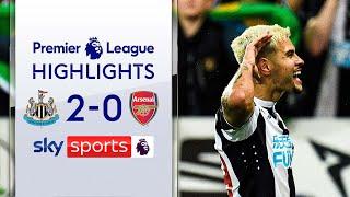 Newcastle CRUSH Arsenal top four hopes | Newcastle 2-0 Arsenal | Premier League Highlights