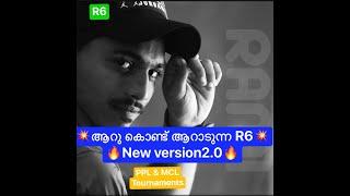 ആറു കൊണ്ട്‌ ആറാടുന്ന R6 .New version2.0 #viral #mcl #ppl #sixes #2022 #rameez #super #shots #best