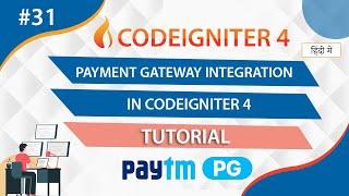 codeigniter 4 Payment Gateway Integration Tutorial ||codeigniter 4 tutorial for Beginner In Hindi