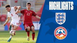 England U19 4-0 Armenia U19 | Edozie's Sublime Finish Seals Young Lions Win | Highlights