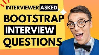 BOOTSTRAP Interview Questions Answers for FRESHERS | Interviewer MUST ASKED these Questions | Hindi