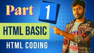 HTML Basic course for beginners in Bangla part-1 / Notepad / html tutorial / html coding / RNR