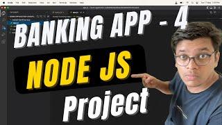 NodeJs Project - Banking Application - Part 4 - React App Front End