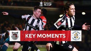 Grimsby Town v Luton Town | Key Moments | Fourth Round Replay | Emirates FA Cup 2022-23