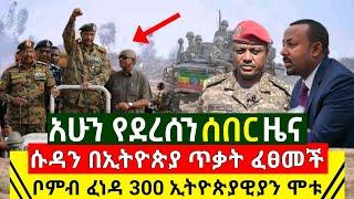 Ethiopia:ሰበር | አሁን አሳዛኝ ሆነ ሱዳን  በኢትዮጵያ ጥ.ቃት ፈፀመች እግዚኦ ቦም.ብ ፈነ.ዳ 300 ኢትዮጵያዊያን አለቁ | Abel Birhanu