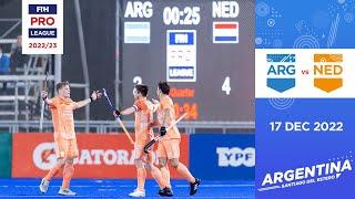 FIH Hockey Pro League 2022-23: Argentina vs Netherlands (Men, Game 2) - Highlights