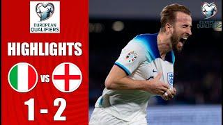 Italy vs England 1-2 | All Goals & Highlights | European Championship Qualifying EURO 2024