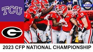 #1 Georgia vs #3 TCU Highlights | CFP National Championship | 2023 College Football Highlights