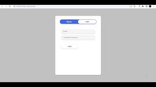 how to create a Login & Signup Form by using Html CSS & JavaScript