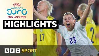 Highlights: England into Euro 2022 final after thrashing Sweden | BBC Sport