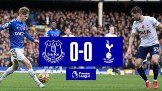 EVERTON 0-0 TOTTENHAM | PREMIER LEAGUE HIGHLIGHTS