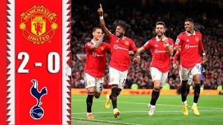 Manchester United vs Tottenham Hotspur 2-0 Highlights Goals | Premier League 2022/23