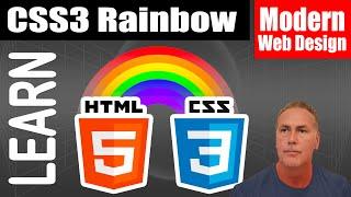 CSS rainbow How to create a rainbow using only CSS styling properties