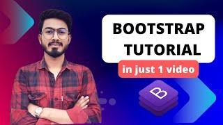 Bootstrap Tutorial In Hindi || Bootstrap In one video || Website Design using bootstrap || Bootstrap