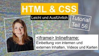 HTML iframes, HTML Tutorial deutsch Teil 56