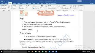 Introduction to HTML | Learn HTML part 2 | HTML Tutorial For Beginners |  Web Page Using HTML