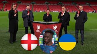 England vs Ukraine 2-0 Bukayo Saka "Super Goal" Reaction⚽ Steven Gerrard And Shevchenko Analysis