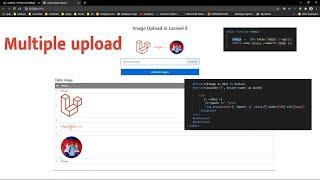 Laravel 8 | Multiple upload and show on view blade