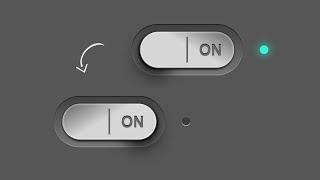 Realistic 3D HTML Checkbox Switch | No Javascript | Quick Tutorial