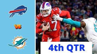 Buffalo Bills vs. Miami Dolphins Full Highlights 4th QTR | NFL WILD CARD, 2023