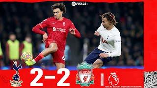 Tottenham vs Liverpool 2-2 | All Goals & Highlights | Premier League 2021/22 | Matchday 18