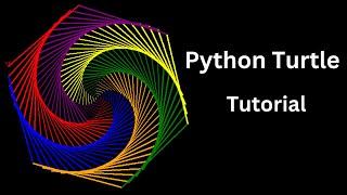 Python Turtle | ASMR Programming | Tutorial for Beginners