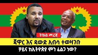 ???? ????ጃዋር እና ዳውድ ኢብሳ ተወዛገቡ | ቻይና ከኢትዮጵያ ምን ፈልጋ ነው?