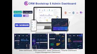 CRMi Admin - Bootstrap 5 Dashboard With CRM Platform Admin Template