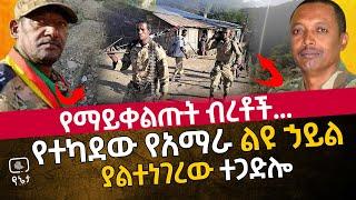 የማይቀልጡት ብረቶች... የተካደው የአማራ ልዩ ኃይል ያልተነገረው ተጋድሎ