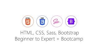 HTML, CSS, Sass, Bootstrap - Beginner to Expert + Bootcamp | 90% Discount Coupon | AnaghTech