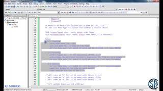 C Programming Tutorial for Beginners 28 - C File I/O: Create, Open, Write and Close a File