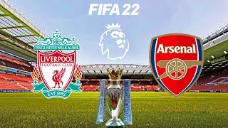 Liverpool vs Arsenal - Premier League 2021/22 Season - Full Match & Gameplay