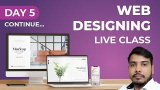 How to Design HTML 5 Responsive Layout | Web Designing Course - Class 5 - Continue by Abdul Samad